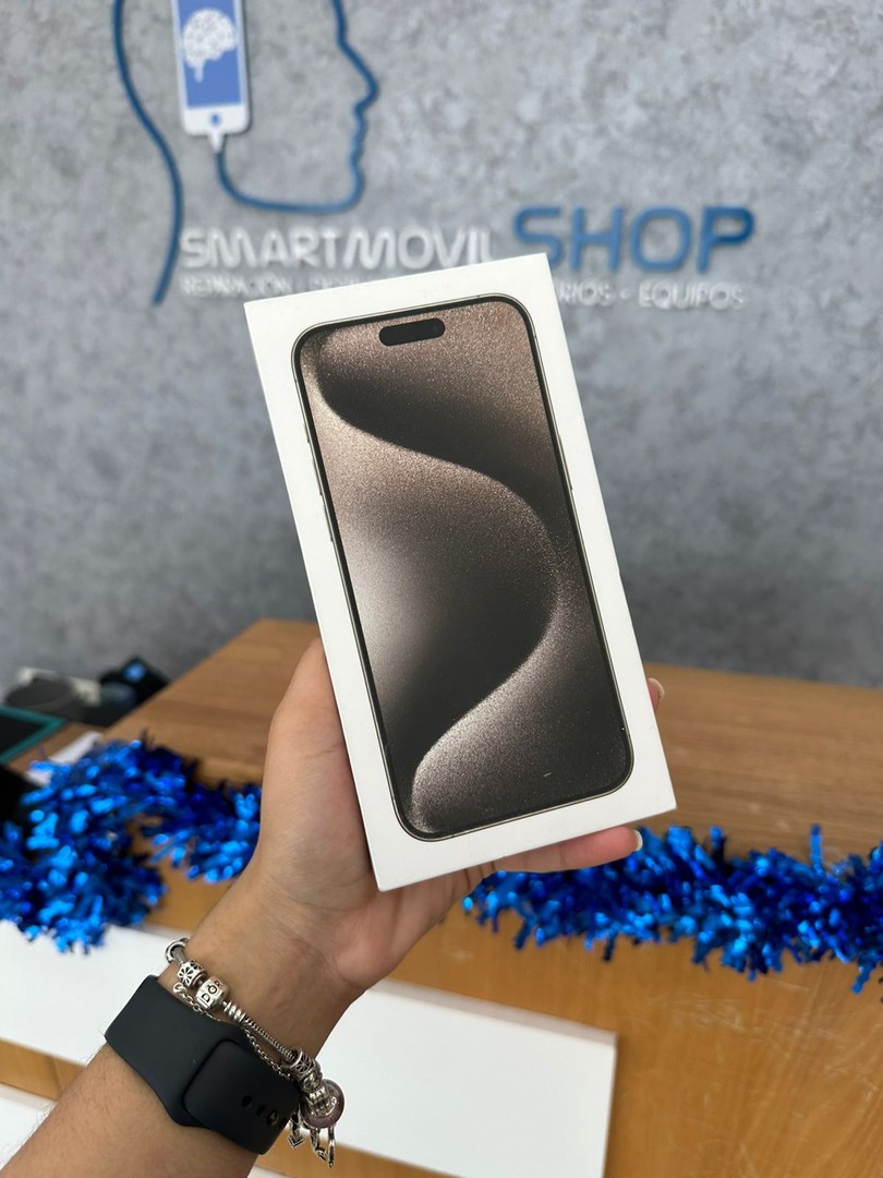 celulares y tabletas - IPHONE 15 PRO MAX NUEVO SELLADO 256GB ( SOMOS TIENDA )