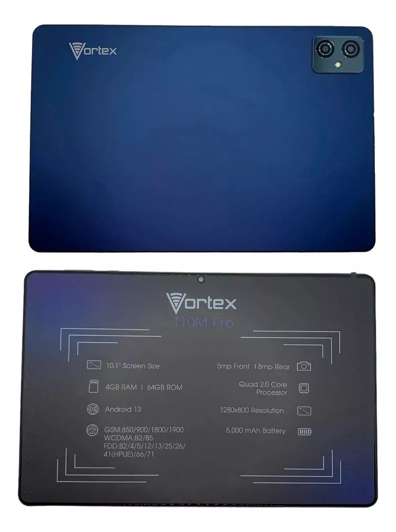 celulares y tabletas - TABLET VORTEX T10M PRO+ 2