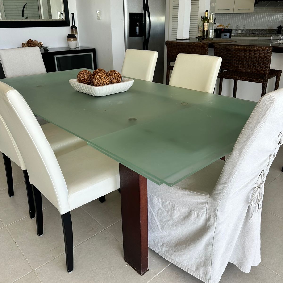 muebles y colchones - Comedor plegable de 6 y 8 sillas 