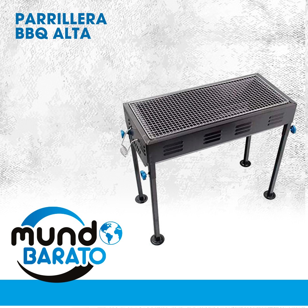 herramientas, jardines y exterior - Bbq Portatil Altura Ajustable Parrillera Asado