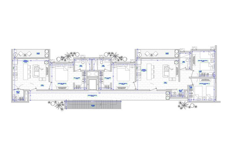 apartamentos - Proyecto en venta Punta Cana  #24-1347 dos dormitorios, 2.5 baños, piscina.
 3