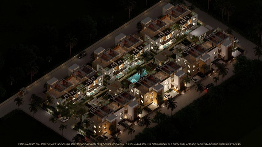 apartamentos - Proyecto en venta Punta Cana #24-137 dos dormitorios, balcón, piscina, gimnasio. 7
