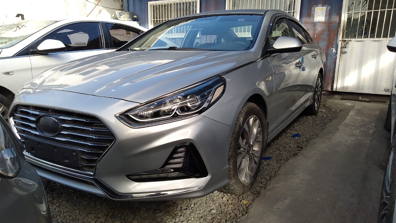 carros - HYUNDAI SONATA NEW RISE 2018 GRISDESDE: RD$730,100.00 1