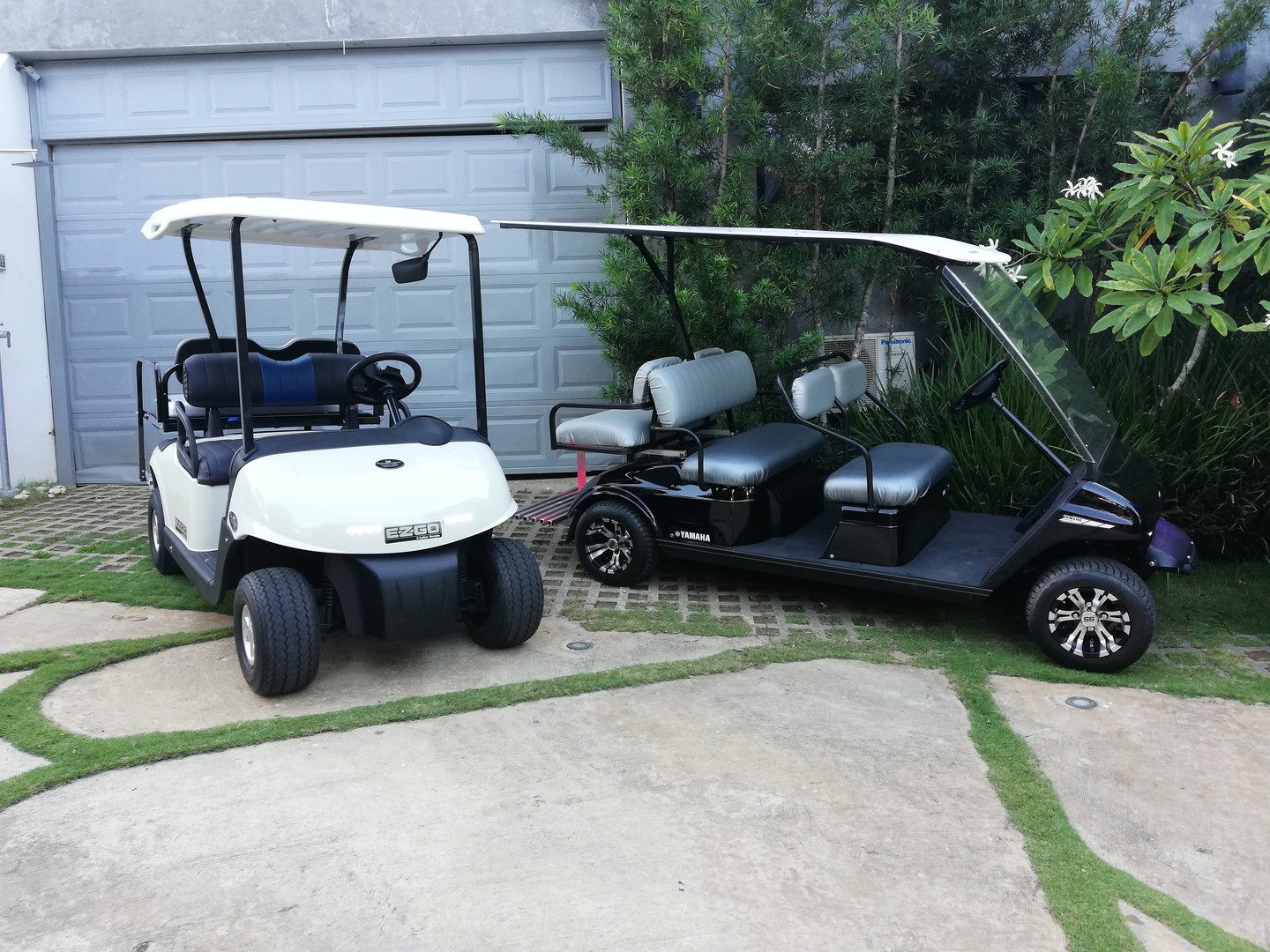 vehiculos recreativos - CARRITO DE GOLF USADO/ CARRO D GOLF , SEMINUEVO 1 AÑO DE GARANTIA, PARA VILLAS  2