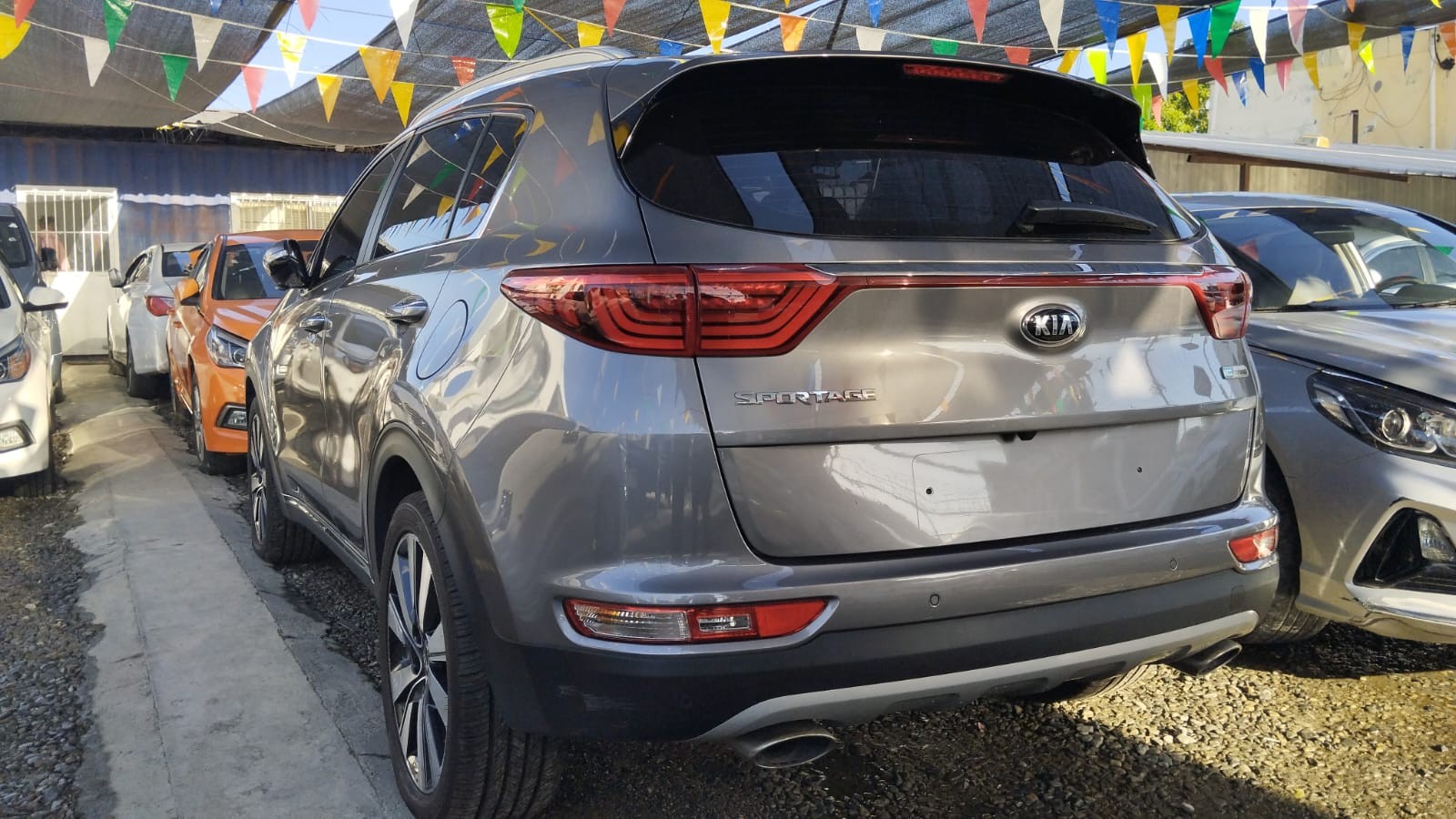 jeepetas y camionetas - KIA SPORTAGE 2018 GRIS 5