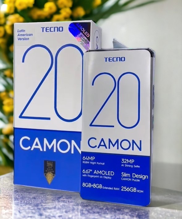 celulares y tabletas - Celular Tecno camon 20 16/256gb