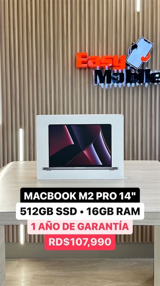 computadoras y laptops - MACBOOK M2 PRO 14"512GB SSD • 16GB RAM