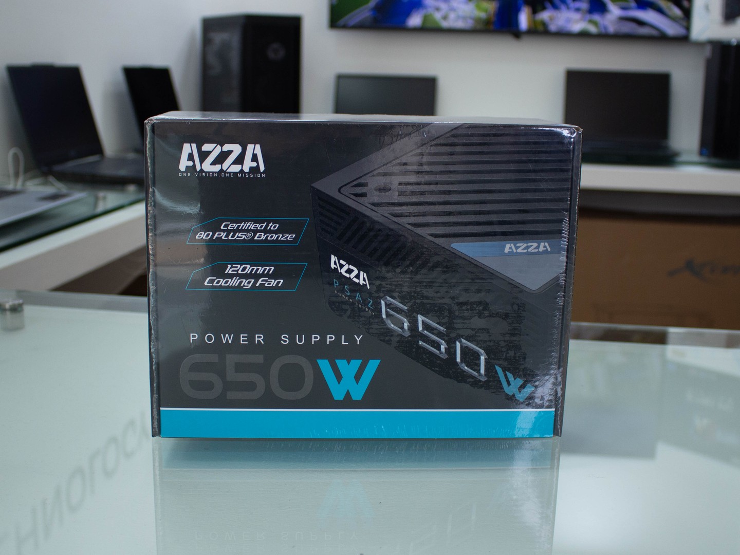 computadoras y laptops - Power Supply Azza 650W Bronze