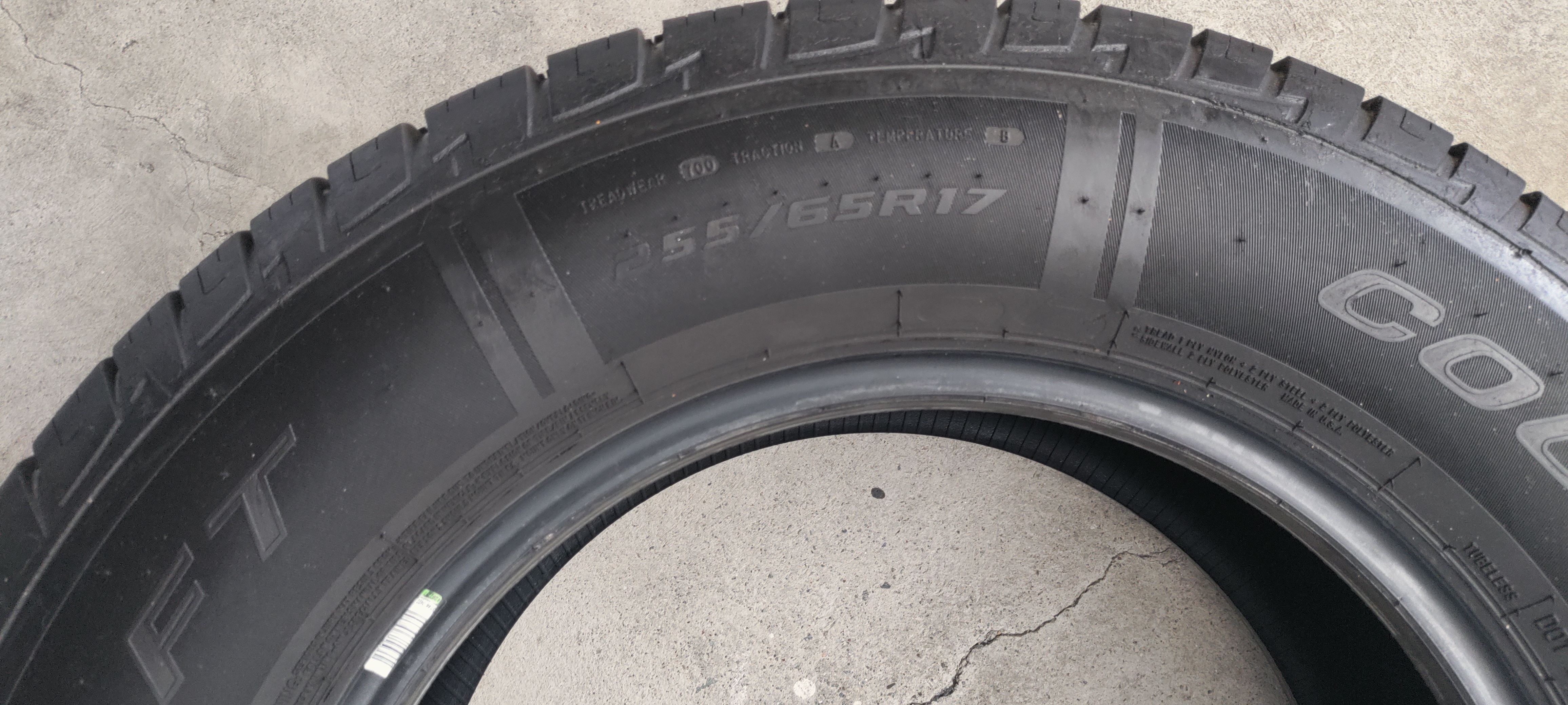 repuestos - Gomas (4) 55/65R17