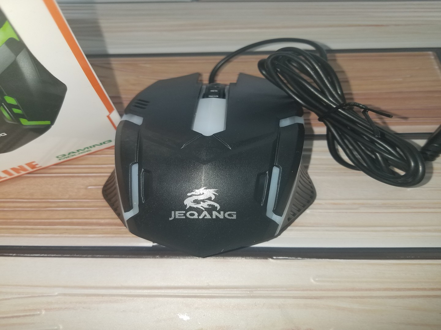 accesorios para electronica - Mouse gamer USB JM - 318 RGB. 
 1