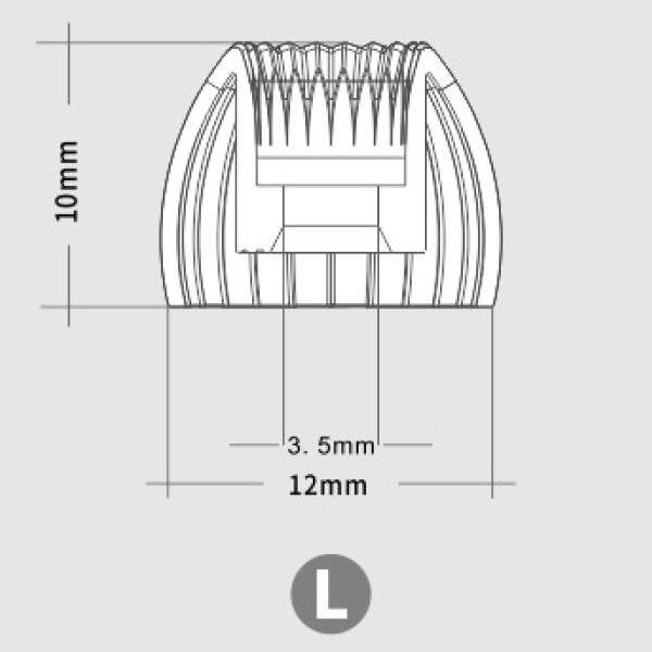 camaras y audio - Eartips - Puntas para auriculares IEM varios model 9