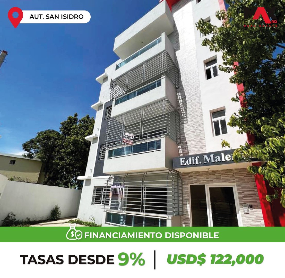 apartamentos - APARTAMENTO DE VENTA UBICADO EN AUTOPISTA SAN ISIDRO PROX. A LA TEXACO 0