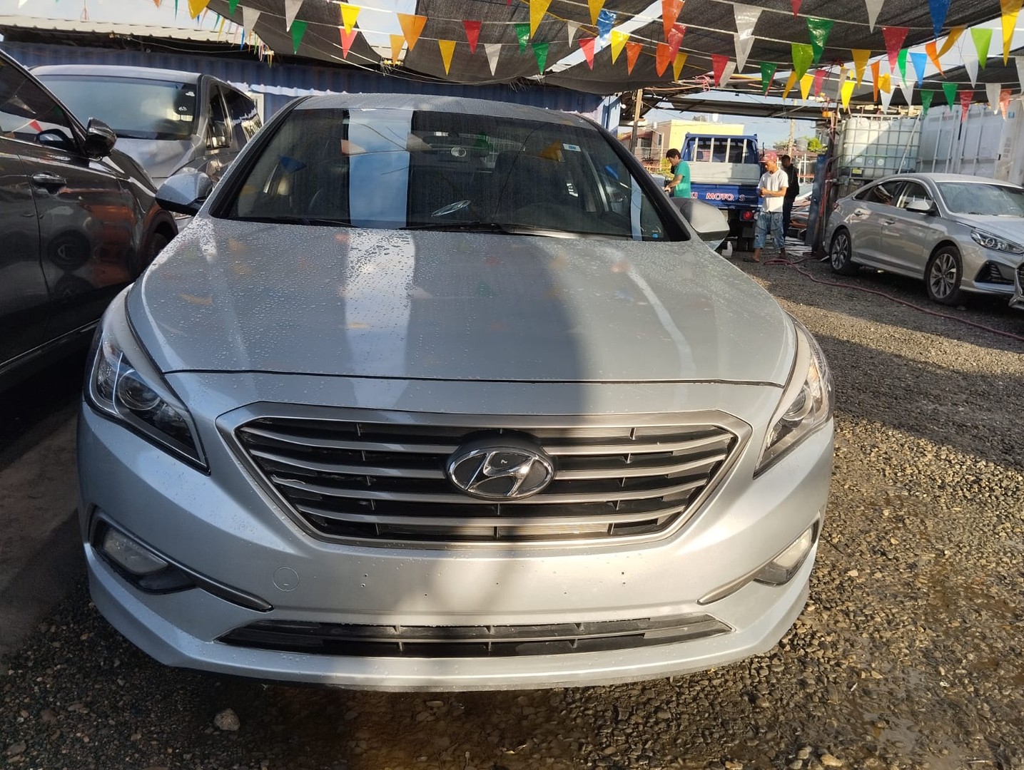 carros - HYUNDAI SONATA  2018 GRIS