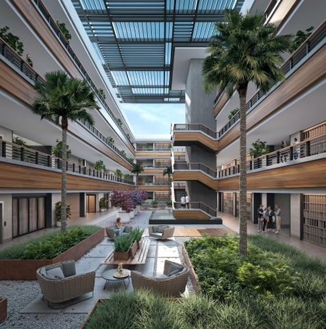 apartamentos - Proyecto en venta Punta Cana #24-1765 tres dormitorios, balcón, piscina.
 7