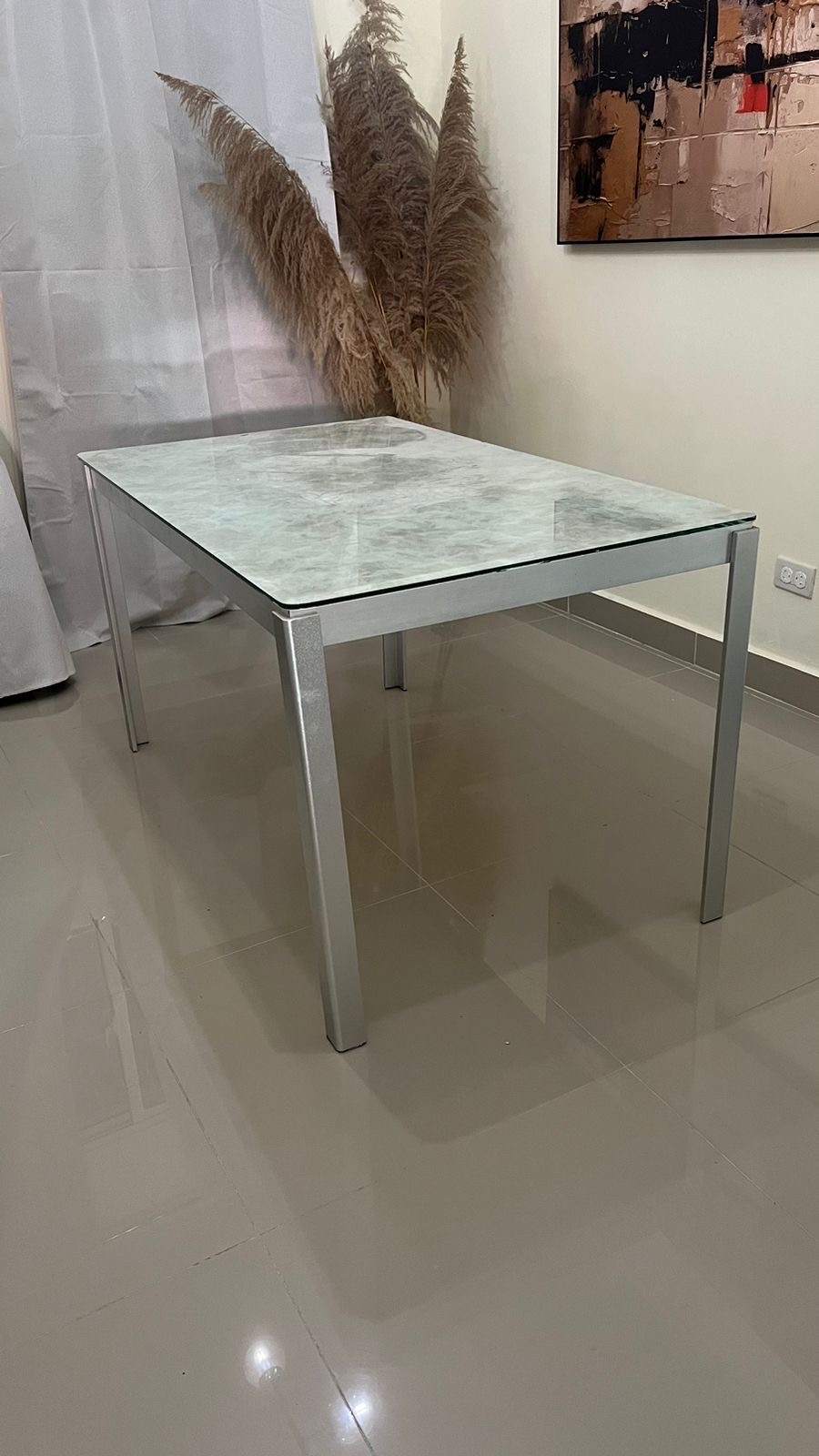 muebles y colchones - mesa comedor  1