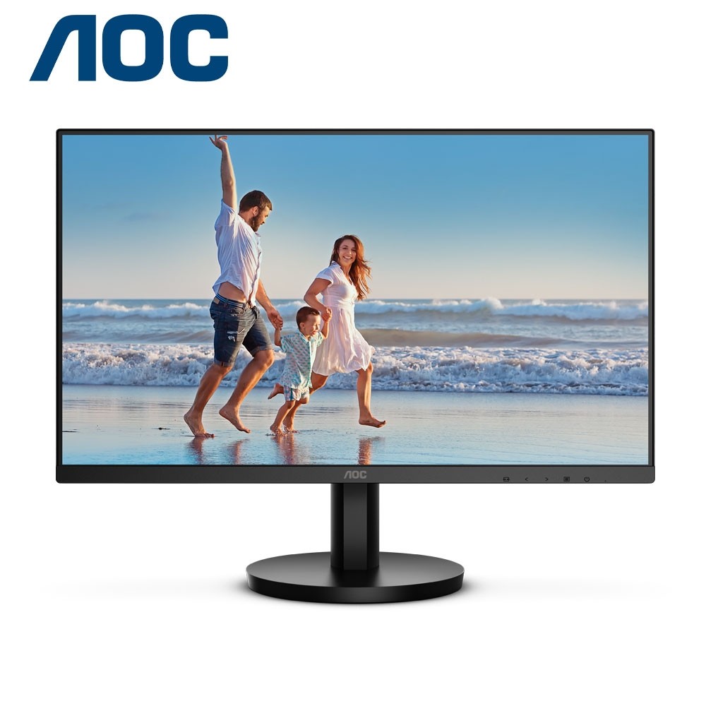 computadoras y laptops - MONITOR AOC 24 PULGADAS FHD 1920X 1080, VESA, 4MS HDMI 75HZ, VGA 60HZ