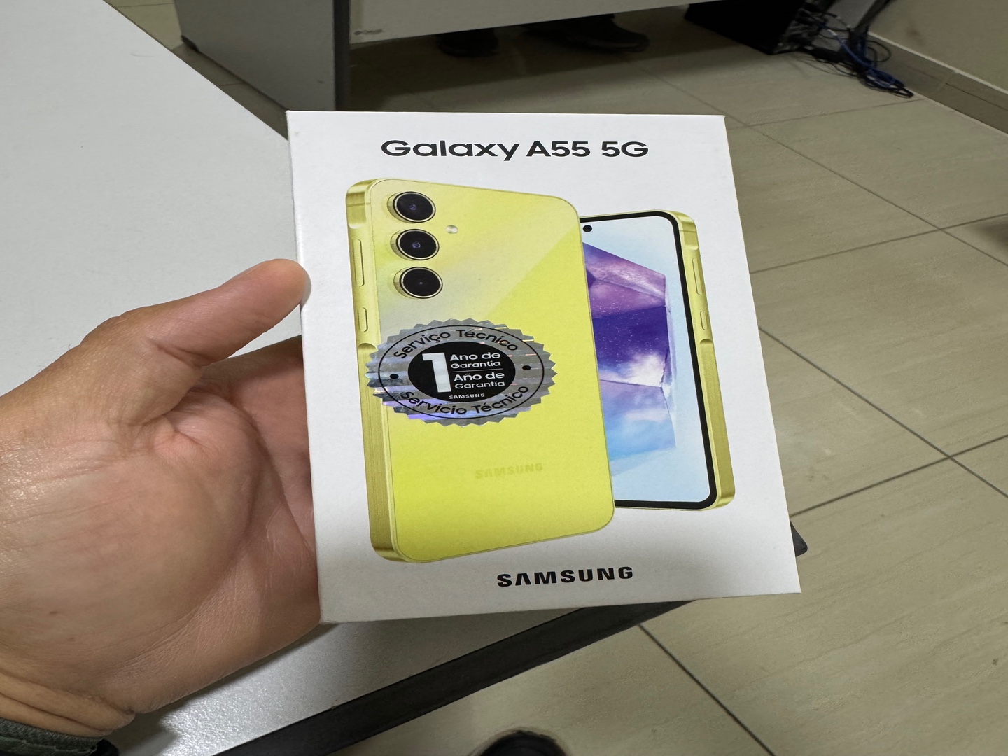 celulares y tabletas - Samsung Galaxy A55 256GB Nuevo Sellado