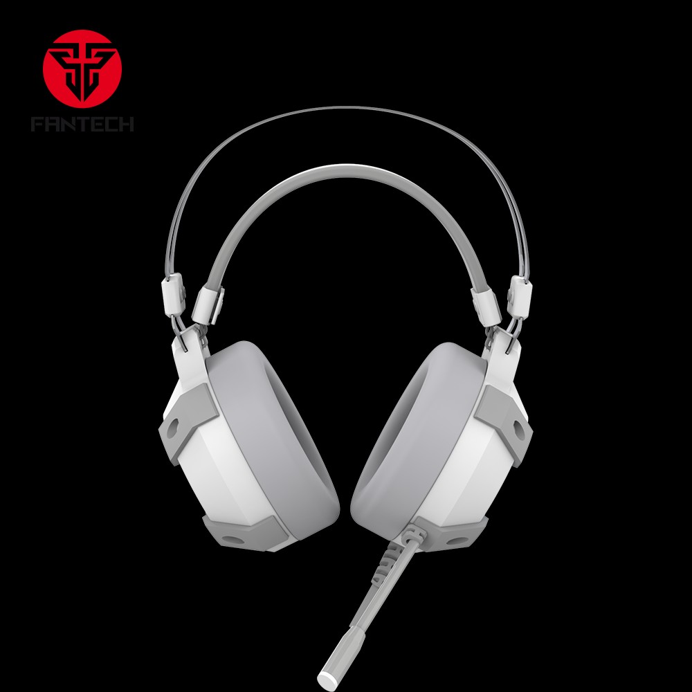 computadoras y laptops - Headset Fantech 7.1 (HG11 Captain) Blanco Con Micrófono Gaming Programable 3