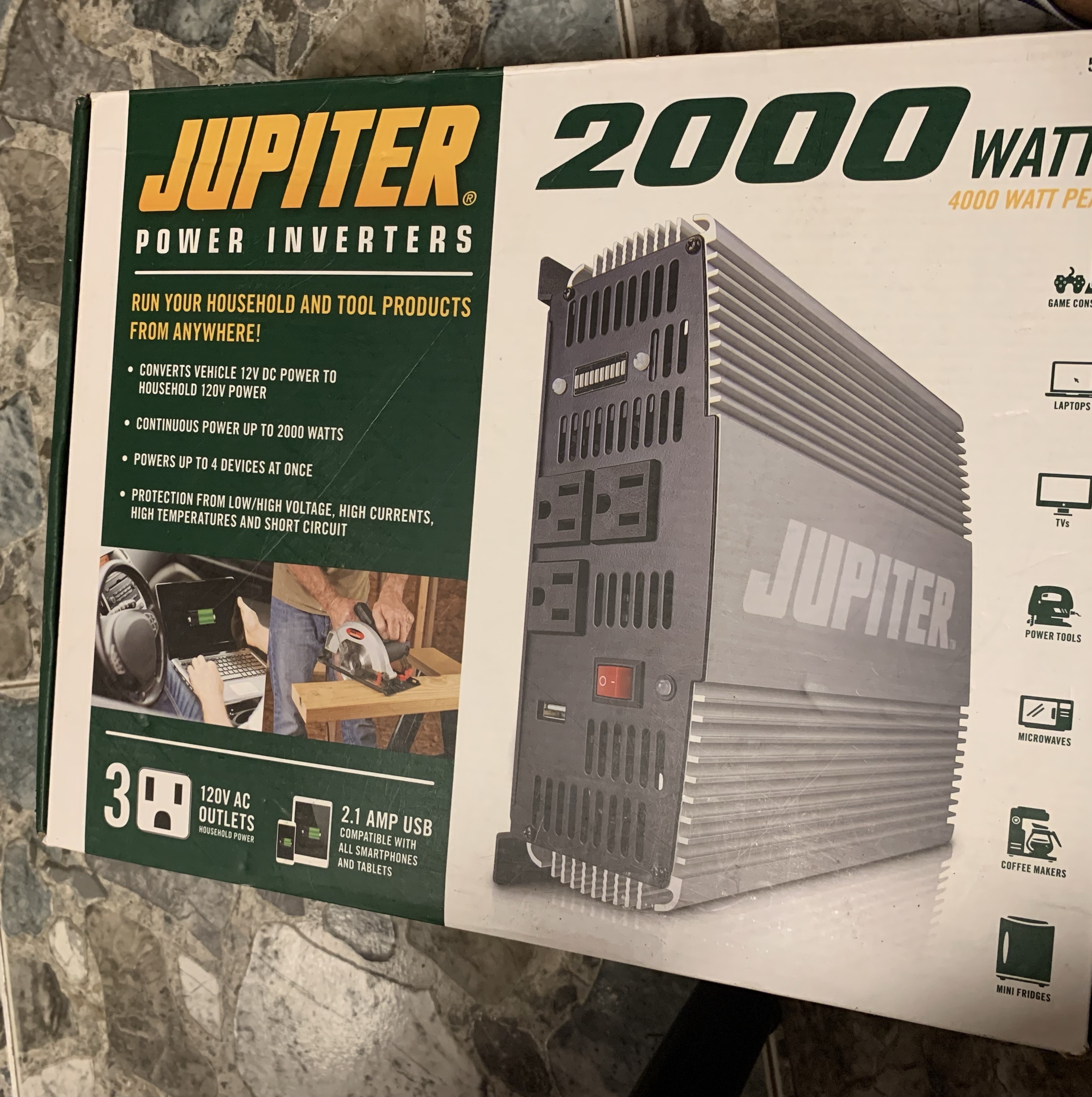 herramientas, jardines y exterior - Jupiter 2000WATT