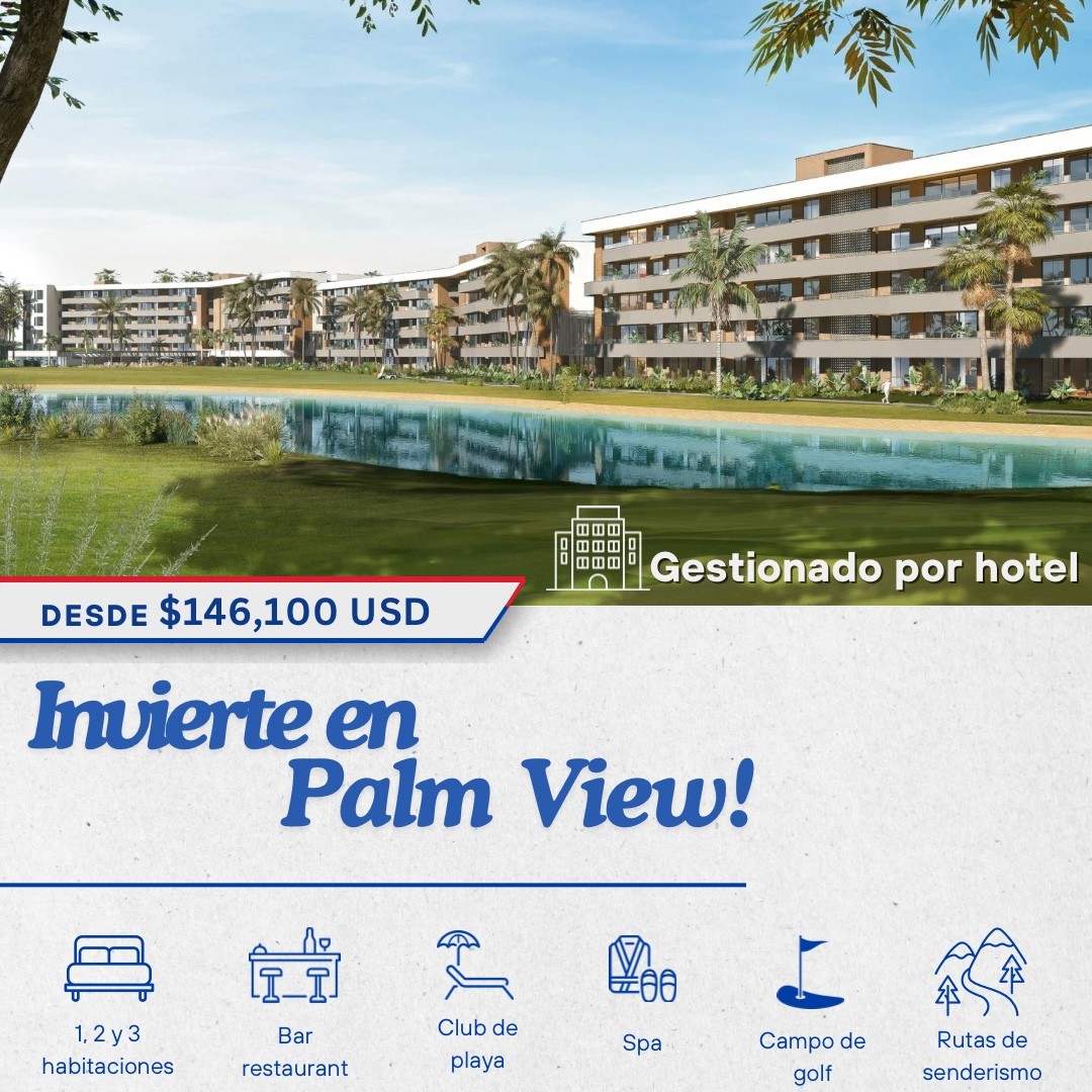 apartamentos - vendo apartamento en punta cana