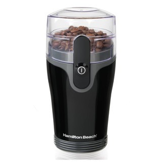 electrodomesticos - Molinillo de café Hamilton Beach Fresh Grind, cuchillas de acero inoxidable 0