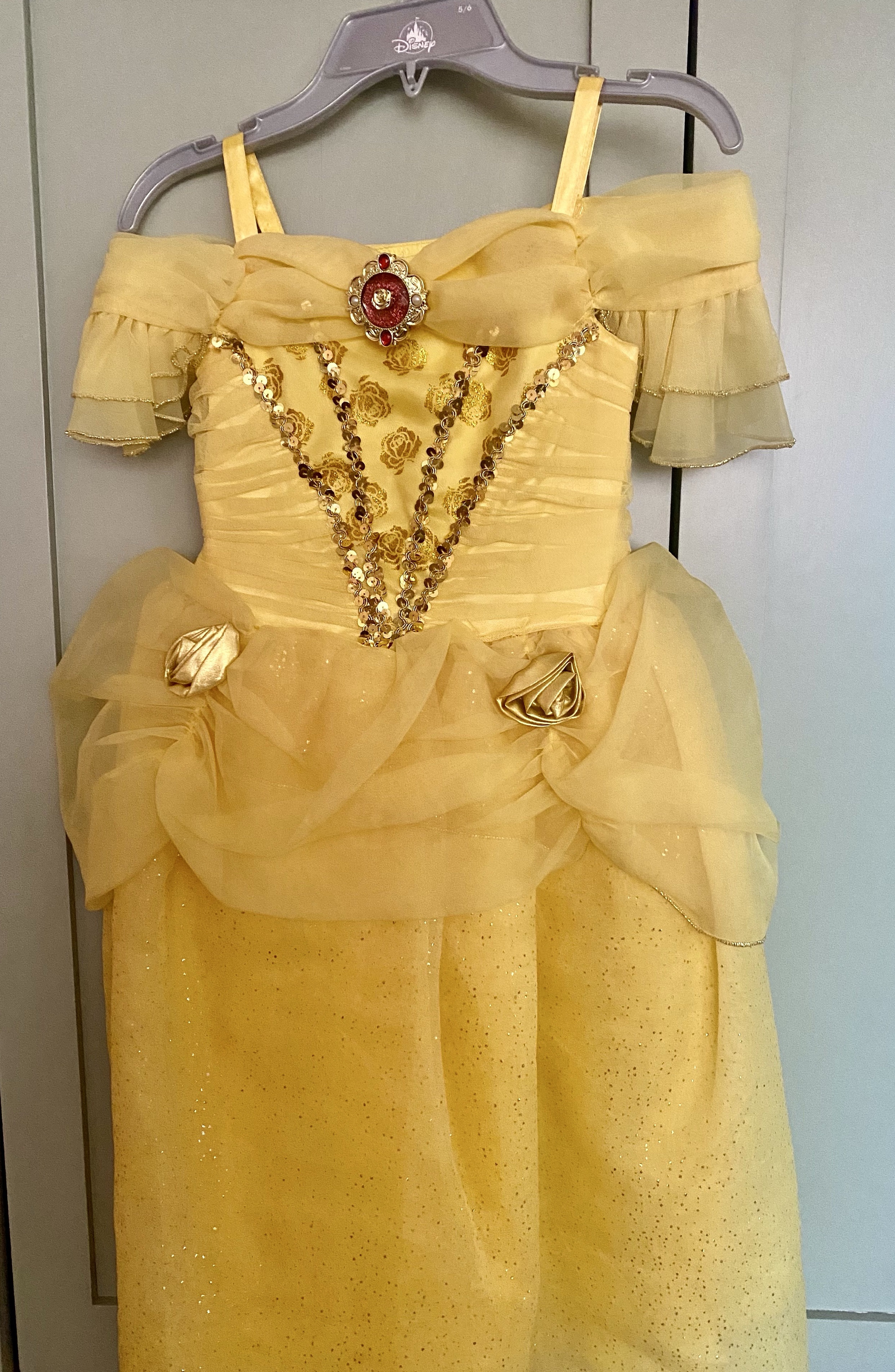 ropa y zapatos - Vestido/ Disfraz Disney Princess Bella 4