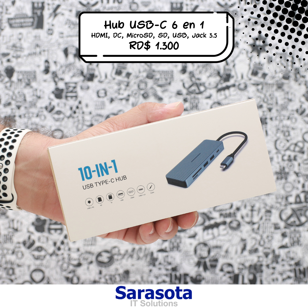 accesorios para electronica - HopDay Hub USB-C 10 en 1