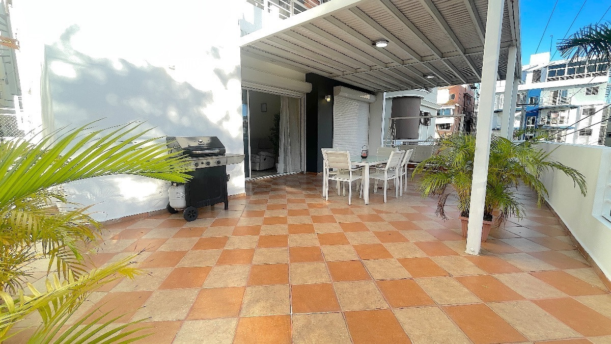 apartamentos - Se alquila, Apartamento 2Hab Amueblado c/Terraza Privada en Mirador Norte 