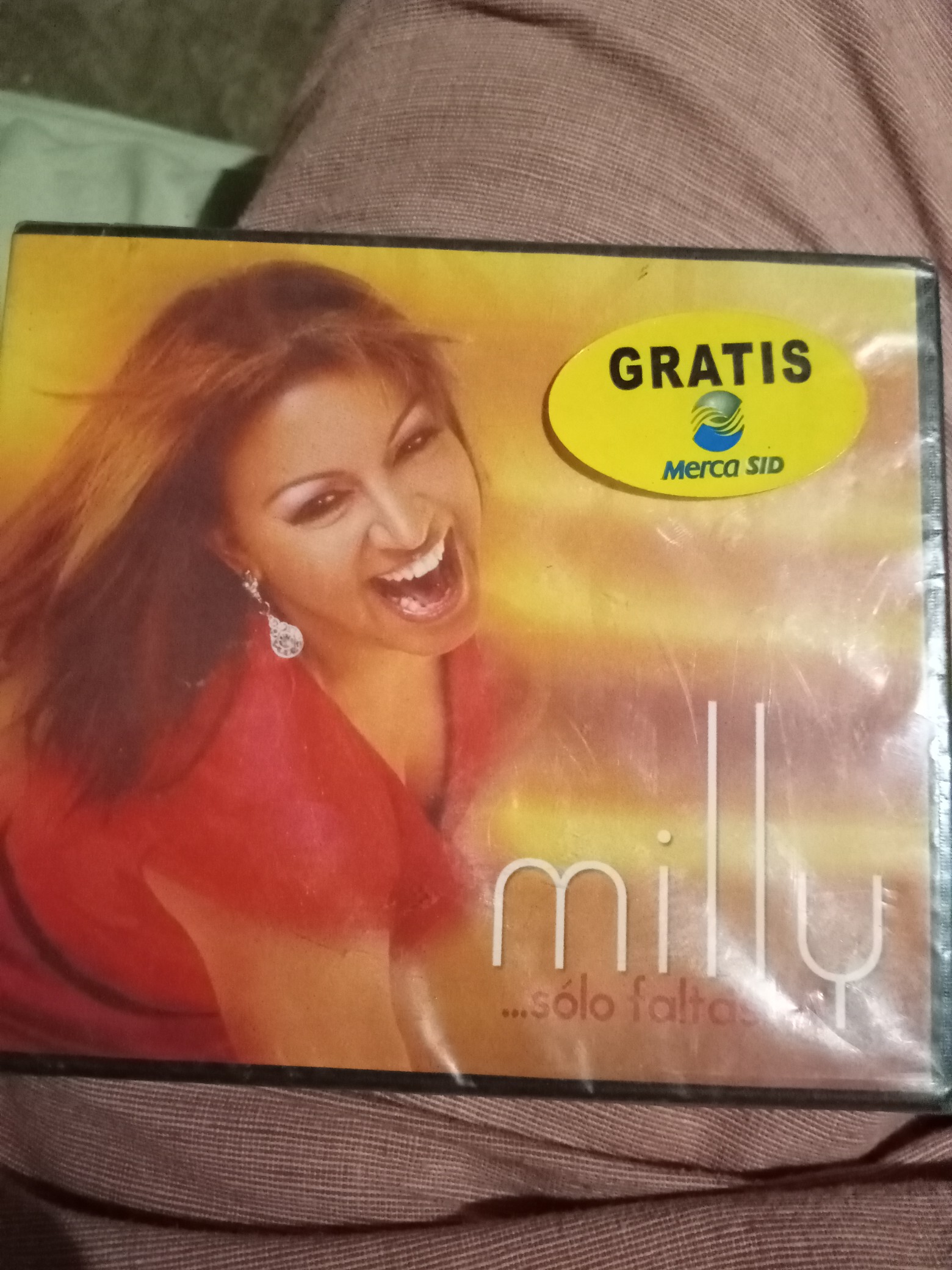 cds y vinilos - CD promoción 2008 milly quezada y merca sid