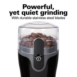 electrodomesticos - Molinillo de café Hamilton Beach Fresh Grind, cuchillas de acero inoxidable 1