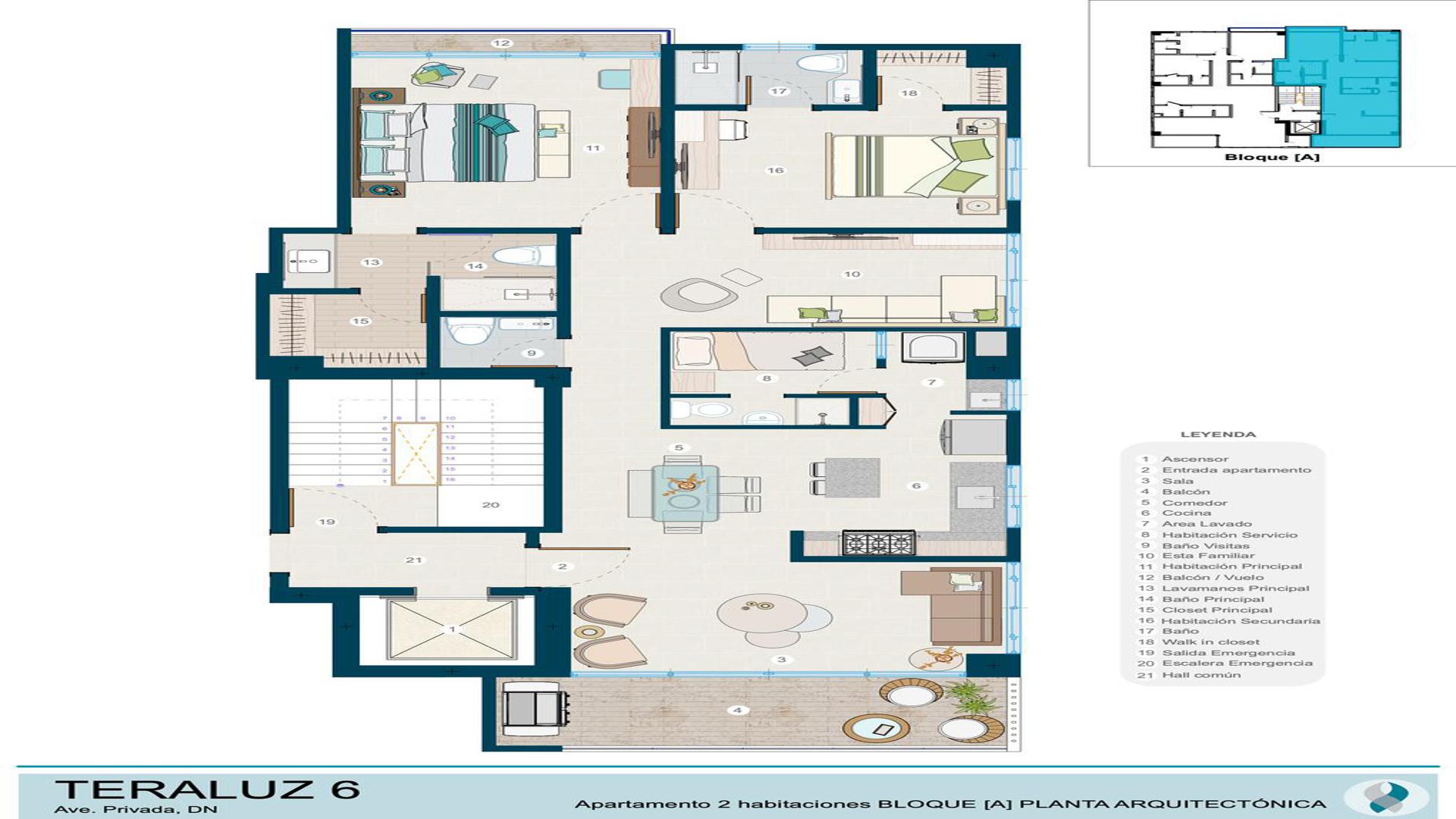 apartamentos - HERMOSO PROYECTO DE APARTAMENTOS EN BELLA VISTA 3