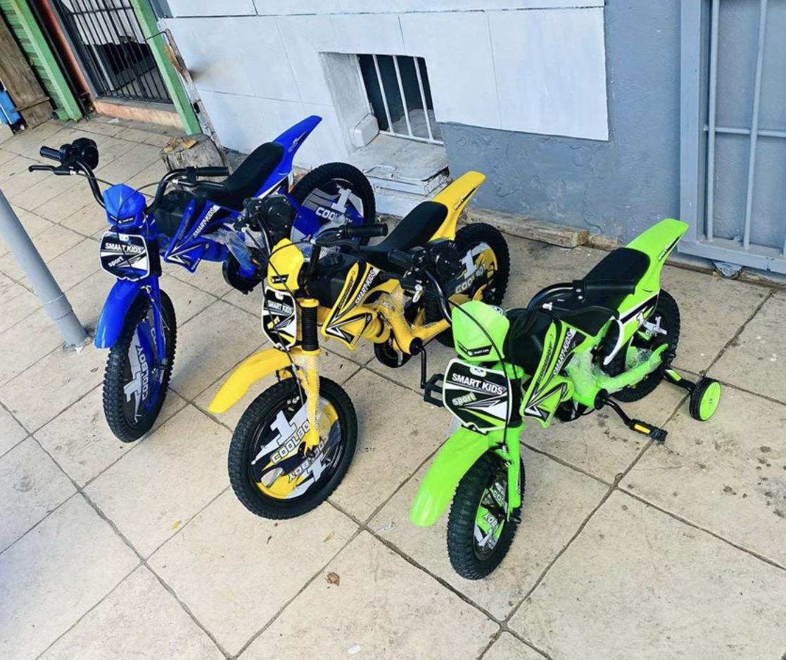 juguetes - Bicicleta para niños todos los tamaños desde 2 hasta 10 años tipo motocross  7