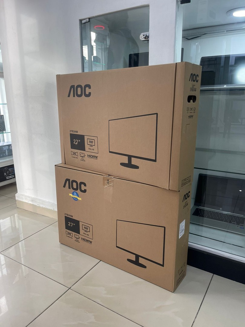 computadoras y laptops - Monitor AOC de 27 Pulgadas 75 Hz FullHD 1080p 3
