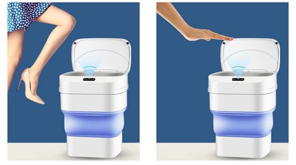 electrodomesticos - Zafacón inteligente con sensor de movimiento. 2