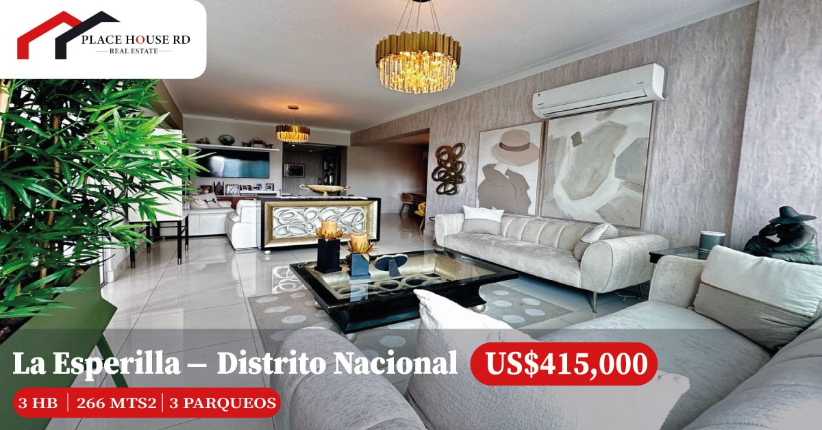 apartamentos - VENTA DE APARTAMENTO 3H EN SECTOR LA ESPERILLA