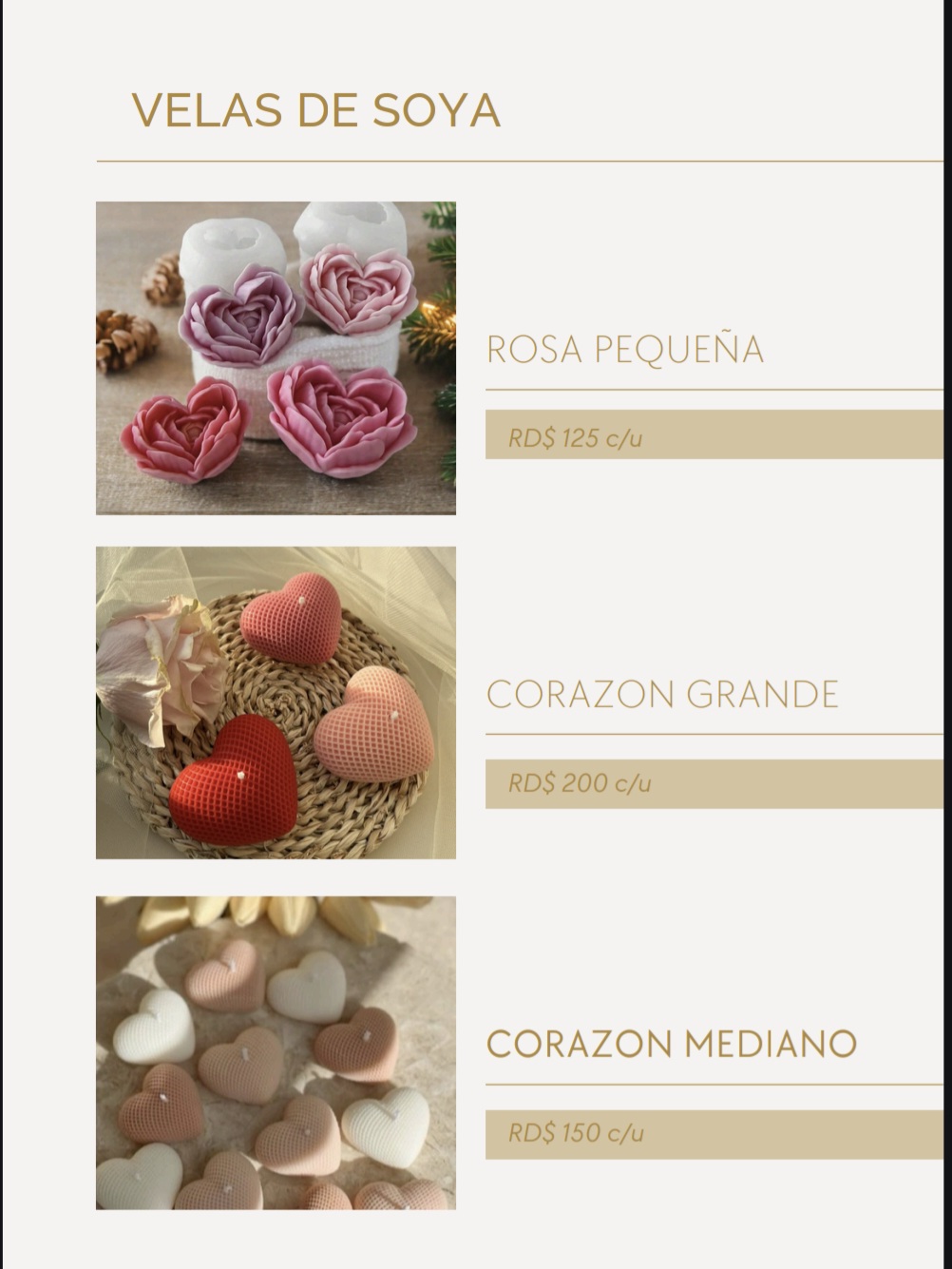 decoración y accesorios - Velas, pizas de yeso, wax melts y sachets 2