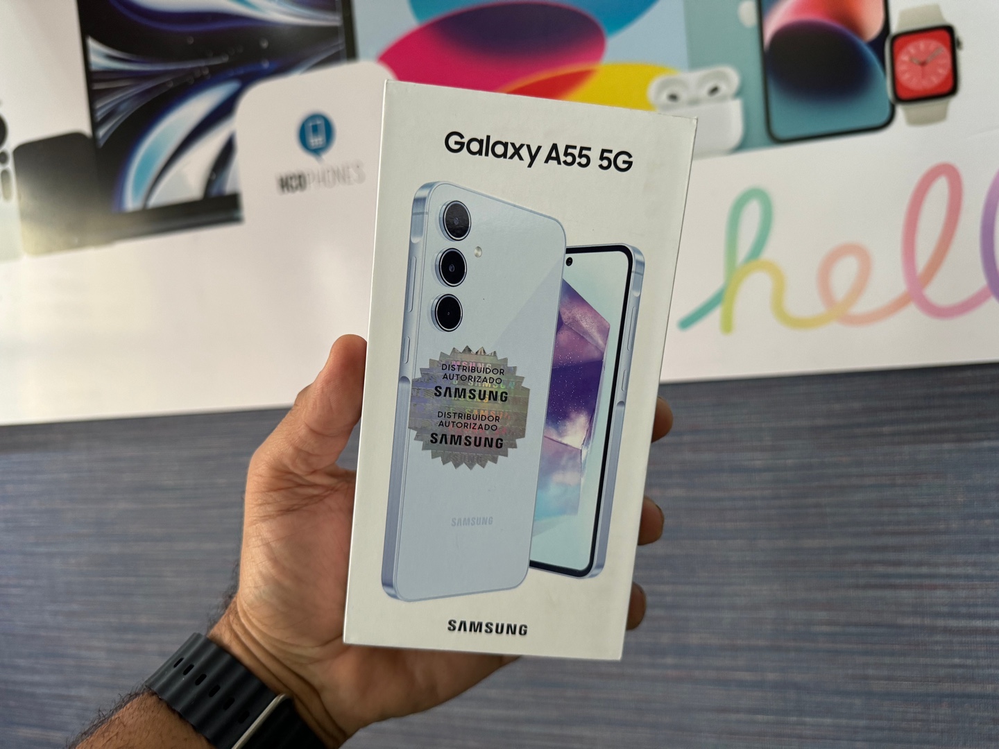 celulares y tabletas - Samsung Galaxy A55 5G 256GB/8GB RAM Sellados, Desbloqueados, RD$ 22,900 NEG 0