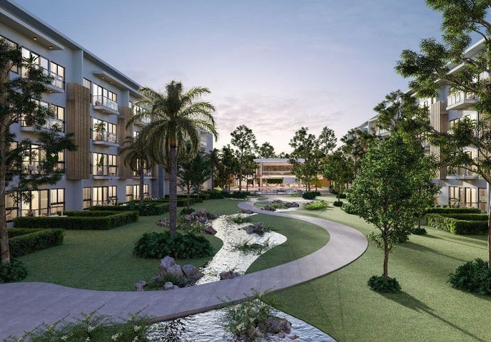 apartamentos - Proyecto en venta Punta Cana  #23-2134 tres dormitorios, parqueo cubierto, pisci