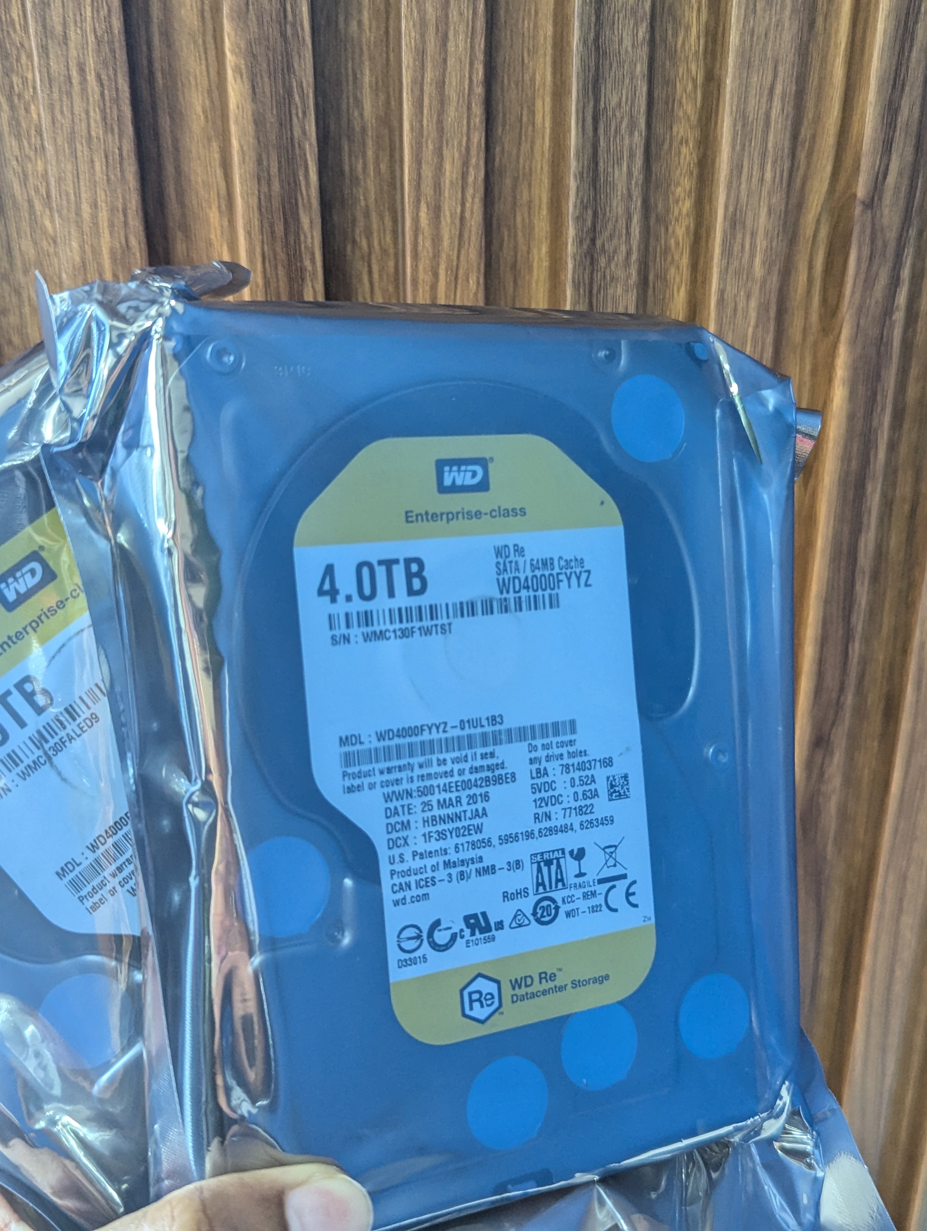 computadoras y laptops - Disco duro de 4TB WD Disponible Nuevos sellados... 1