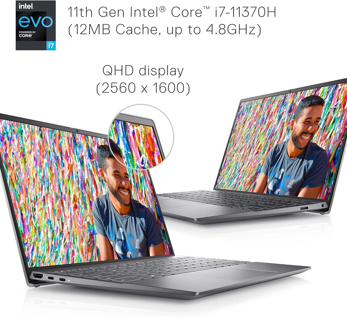 computadoras y laptops - Laptop Dell inspiron de 13.3 pulgadas 512gb y 16 de RAM 