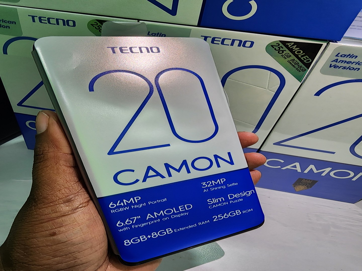 celulares y tabletas - TECNO CAMON 20 256GB 