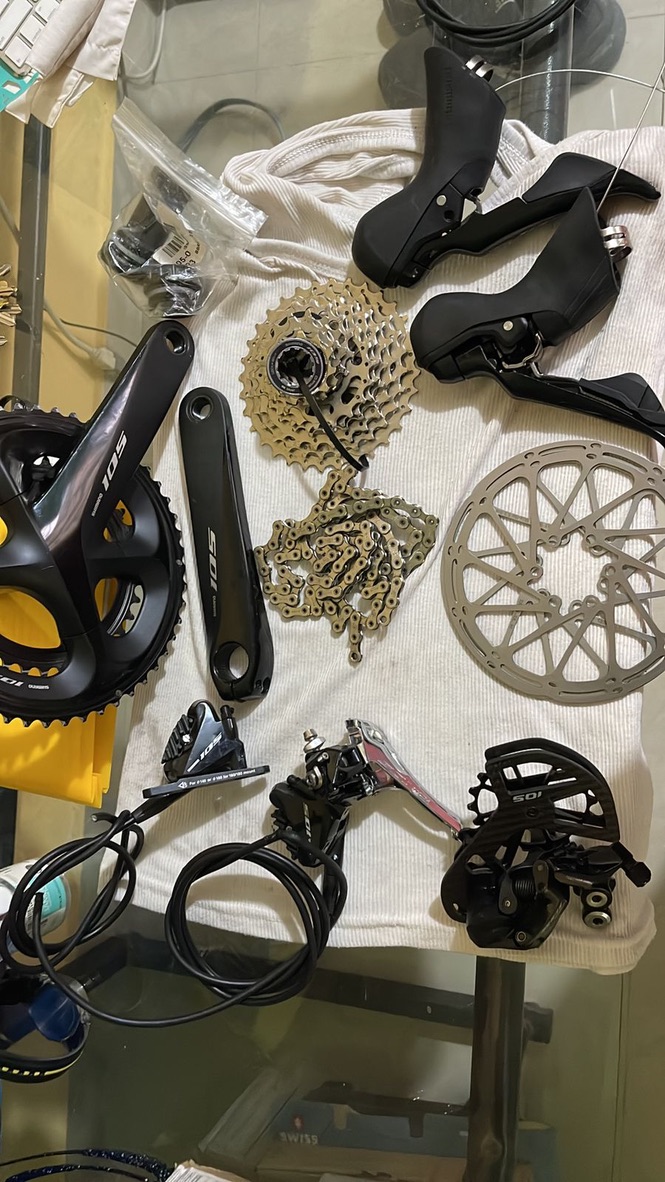 bicicletas y accesorios - VENTA DE GRUPO SHIMANO 105 11V. 4