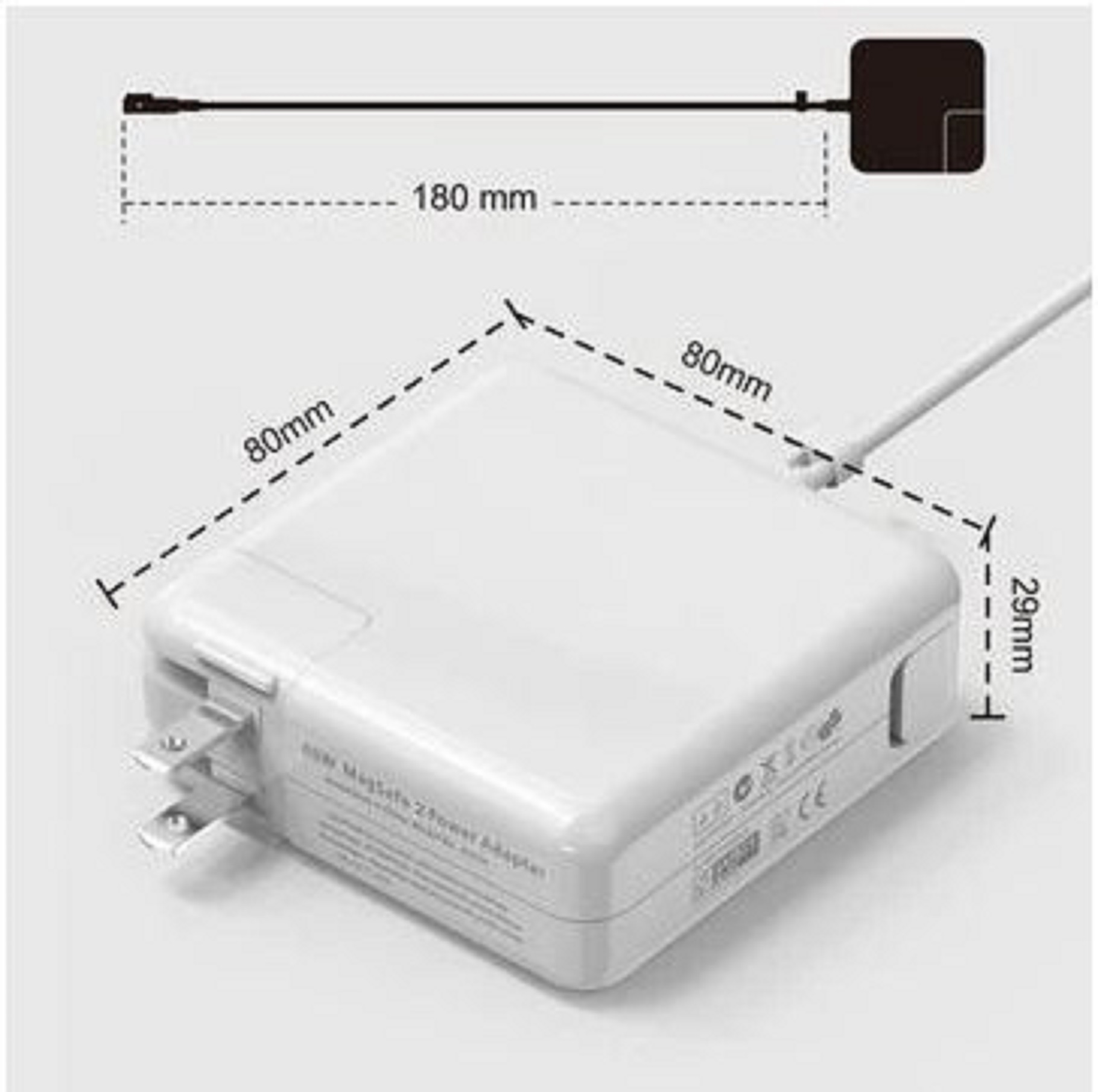 equipos profesionales - Cargador para Macbook Tipo L Apple de 85 Watts 2