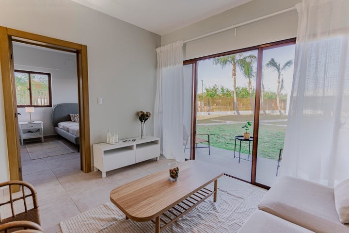 apartamentos - Proyecto en venta Punta Cana #24-417 un dormitorio, balcón, gimnasio, piscina
 1