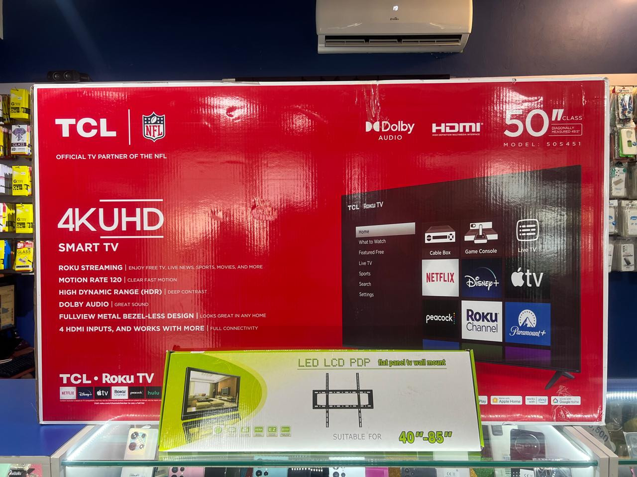 tv - TCL SMART TV 50 PULGADAS 4K ULTRA HD 