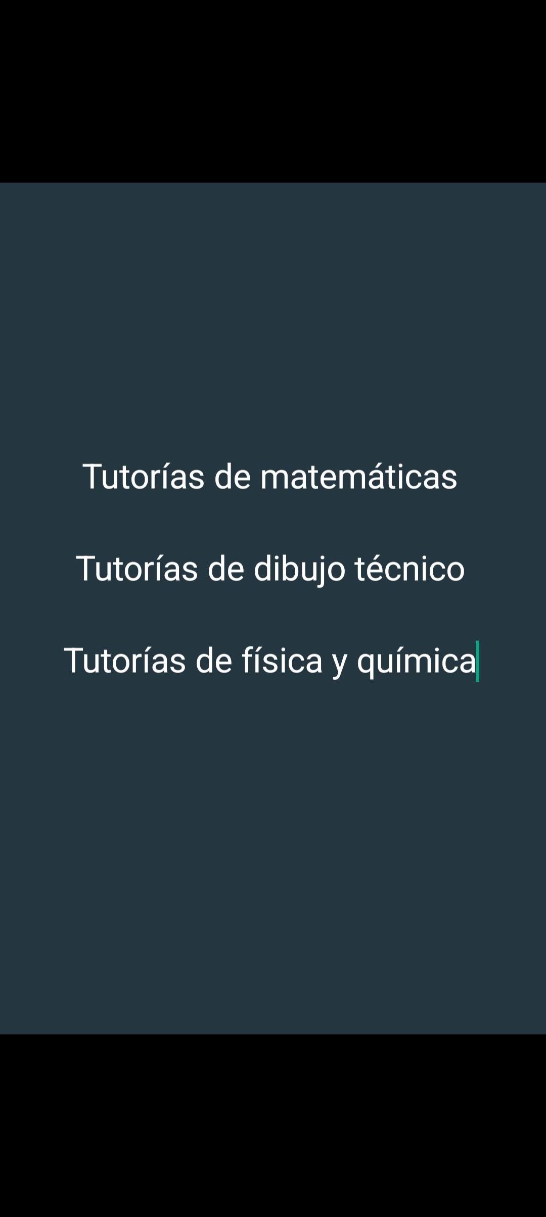 servicios profesionales - Tutorías y servicios