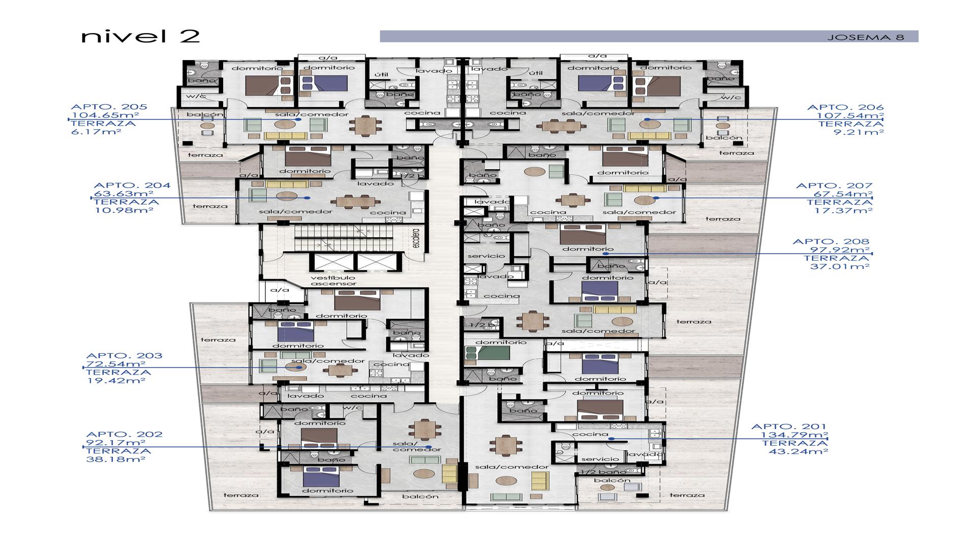 apartamentos - Magnifico Proyecto de Aptos en la Zona Universitaria 7