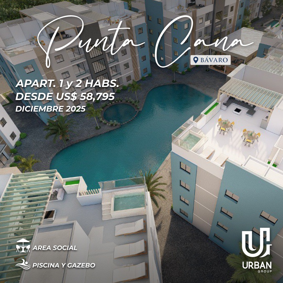 apartamentos - Apartamentos de 1 y 2 Habitaciones desde US$58,795 En Punta Cana 4