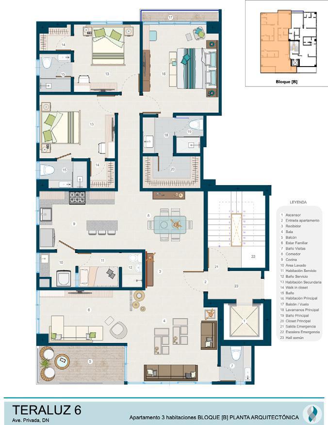 apartamentos - PROYECTO DE APTOS EN BELLA VISTA 4