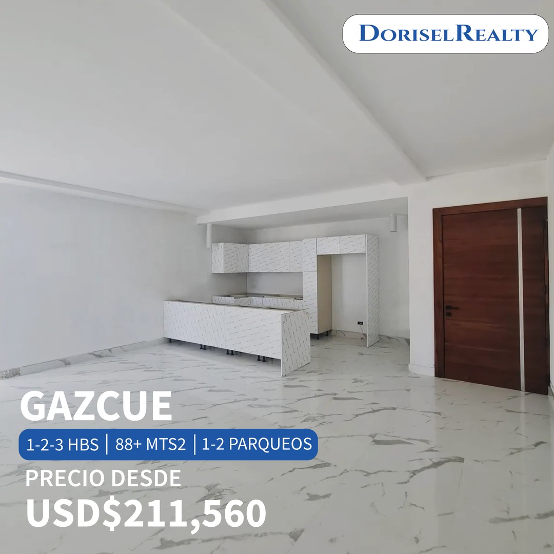 apartamentos - VENTA DE APARTAMENTOS EN PROYECTO UBICADO EN GAZCUE